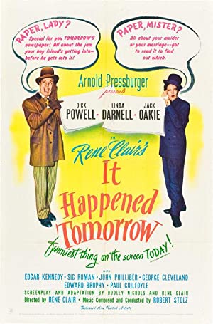 It Happened Tomorrow (1944) M4ufree
