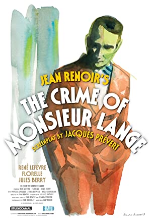 Le crime de Monsieur Lange (1936) M4ufree