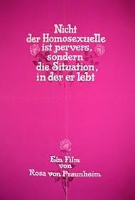 It Is Not the Homosexual Who Is Perverse, But the Society in Which He Lives (1971) M4ufree